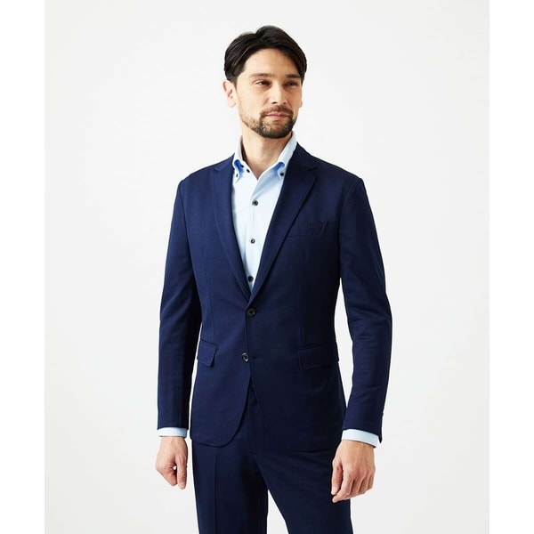 アルチビオ　メッシュジャケット ネイビー【新品未使用】 ミッシェルクランオム（MICHEL KLEIN HOMME）/【セットアップ