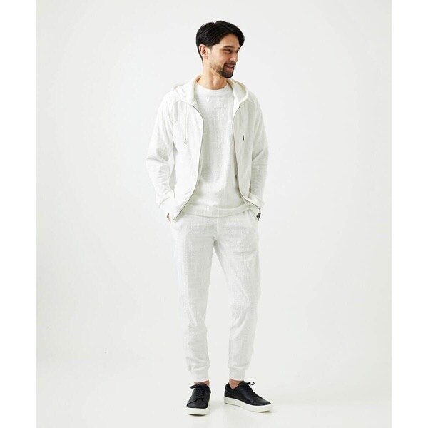 ミッシェルクランオム（MICHEL KLEIN HOMME）/【セットアップ】ジャカードジップアップパーカー_5