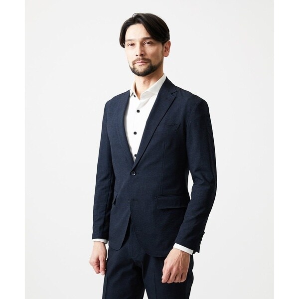 【NEW】ミッシェルクランオム（MICHEL KLEIN HOMME）/【セットアップ】グレンチェック柄テーラードジャケット_2