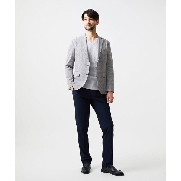 【NEW】ミッシェルクランオム（MICHEL KLEIN HOMME）/【セットアップ】グレンチェック柄テーラードジャケット_6