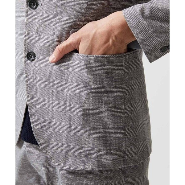 【NEW】ミッシェルクランオム（MICHEL KLEIN HOMME）/【セットアップ】グレンチェック柄テーラードジャケット_14