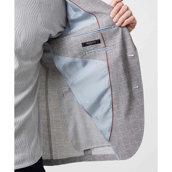 【NEW】ミッシェルクランオム（MICHEL KLEIN HOMME）/【セットアップ】グレンチェック柄テーラードジャケット_17