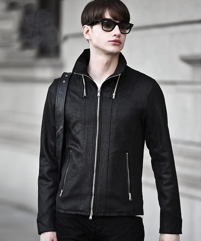 バッファローボブズ（Buffalo Bobs）/JOHNNY SPEED（ジョニー スピード） スタンドカラー シングル ライダースブルゾンの通販は