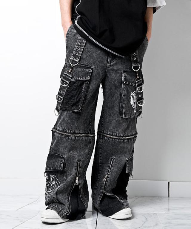 バックステージパス（backstagepass）/SUSPENDER WIDE(サスペンダー ワイド)サスペンダー ワイドパンツ