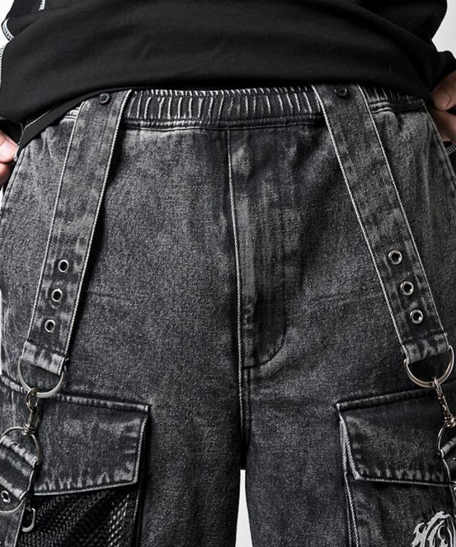BACKSTAGE PASS SUSPENDER WIDE ブラック BACKSTAGE PASS SUSPENDER WIDE ブラック