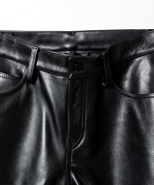 バッファローボブズ（Buffalo Bobs）/MAN TT(マン TT) カウネイキッド リアルレザーパンツ_7