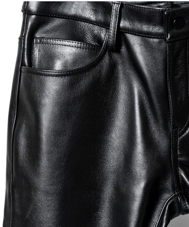 バッファローボブズ（Buffalo Bobs）/MAN TT(マン TT) カウネイキッド リアルレザーパンツ_9