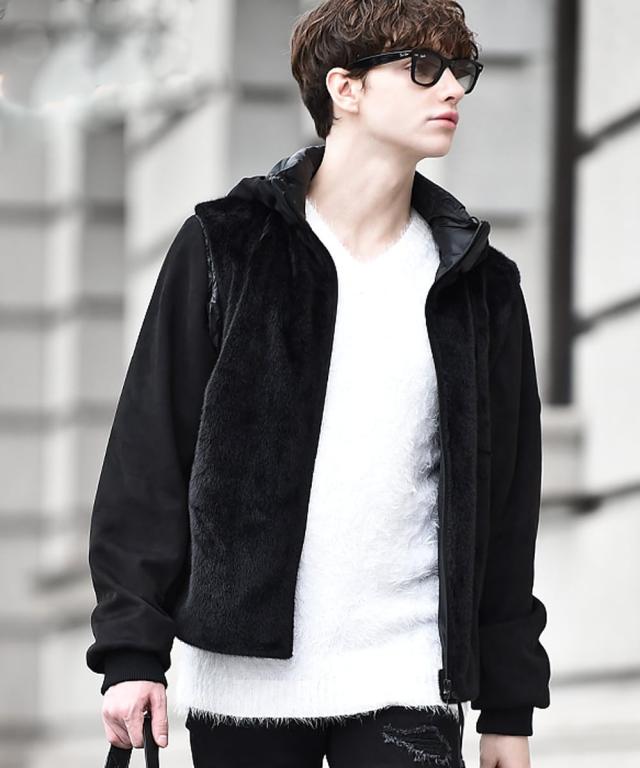 バッファローボブズ（Buffalo Bobs）/TRANSFORM−FUR(トランスフォーム ファー) 3WAY フェイクファー エコダウン ブルゾ