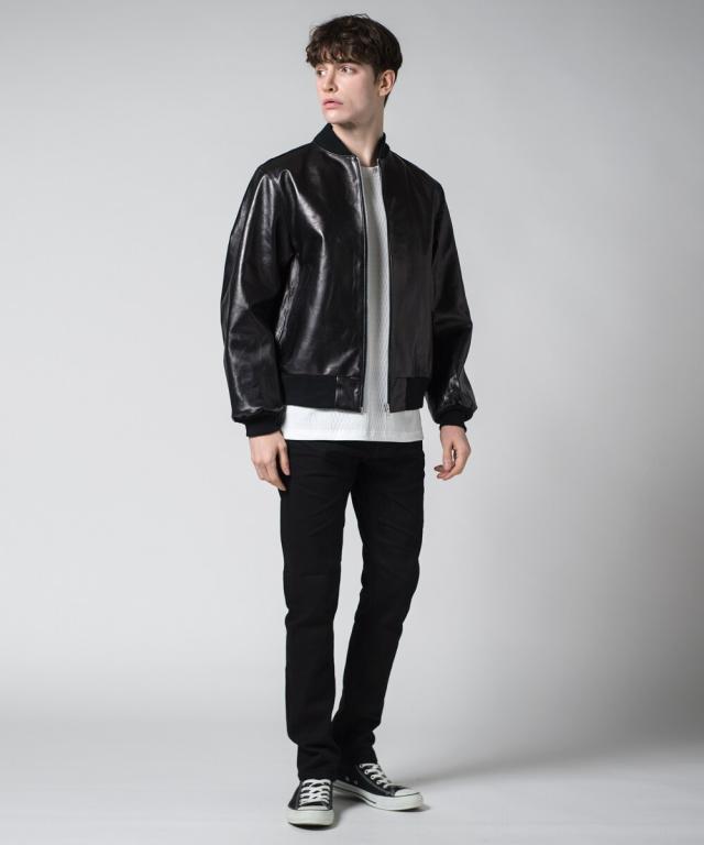 バッファローボブズ（Buffalo Bobs）/AMY(エイミー)ラムレザー MA−1