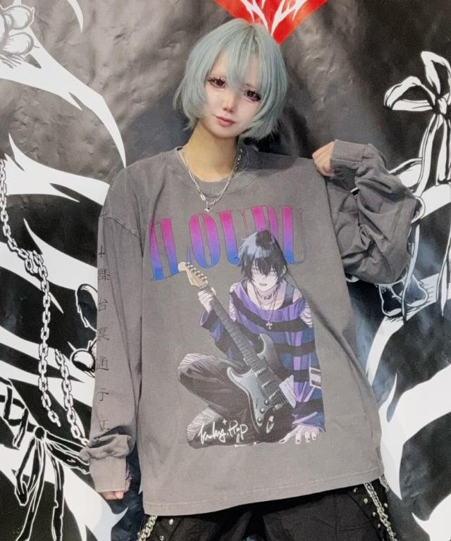 バックステージパス（backstagepass）/【黒野京×BACKSTAGE PASS コラボ】VANDALISM ピグメント加工 オーバーサイズ