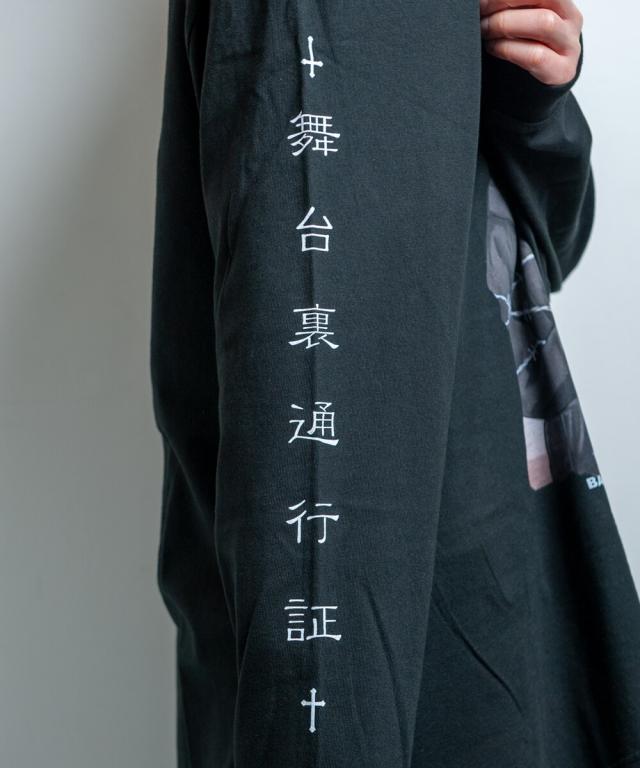 バックステージパス（backstagepass）/【黒野京×BACKSTAGE PASS コラボ】BARBED ピグメント加工 オーバーサイズ ロンT_8