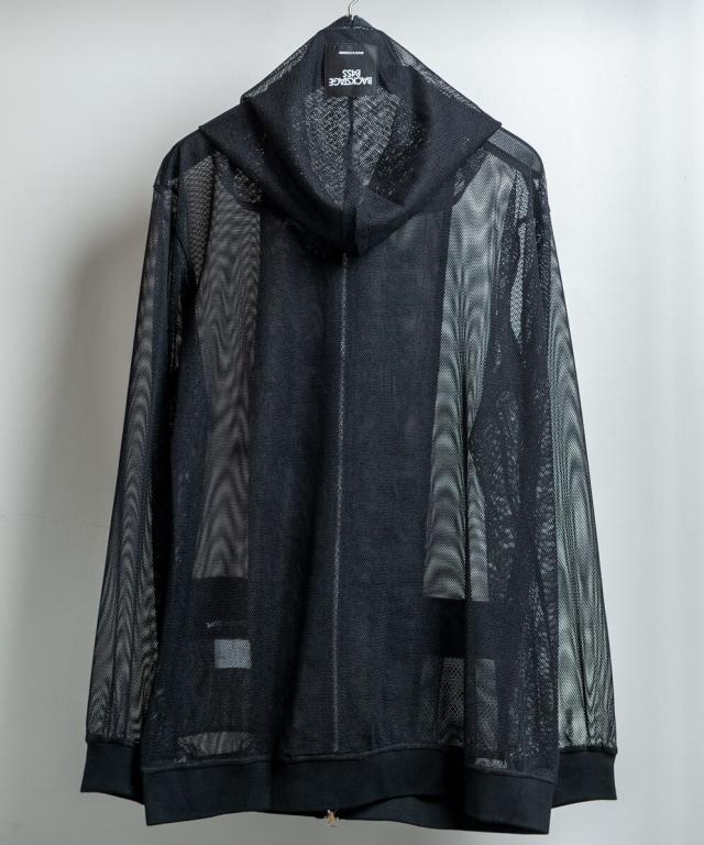 バックステージパス（backstagepass）/TRIPLET−CHINA(トリプレット−チャイナ)チャイナ釦 メッシュ ジップアップパーカー_11