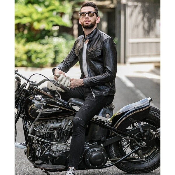 NORTH BEACH  ラムレザー  シングルライダース　XXL　2396 NORTH BEACH ラムレザー シングルライダース XXL 2396 NORTH