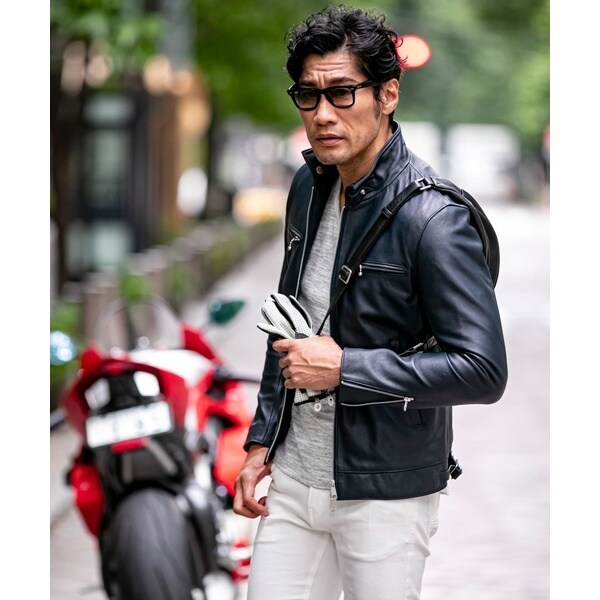 バッファローボブズ（BUFFALO　BOBS）/INTRUDER−HVY SHEEP(イントルーダー ヘヴィーシープ)シープレザー シングル ライダ バッファローボブズ（BUFFALO BOBS）/INTRUDER−HVY SHEEP