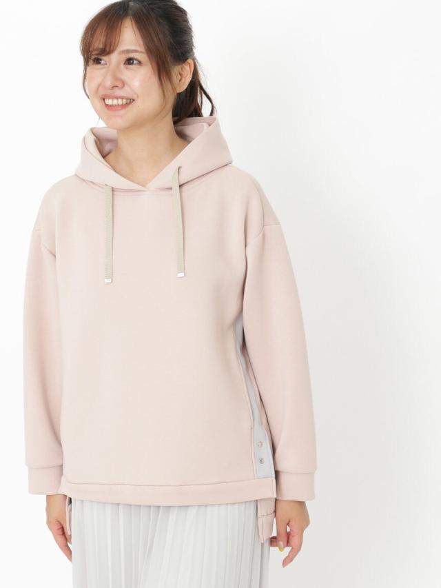 ラ・クープ/配色ダンボールパーカー２１AW