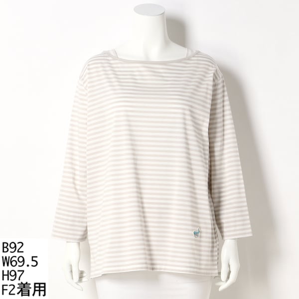 ラ・クープ/クジラボーダー８分袖CUT