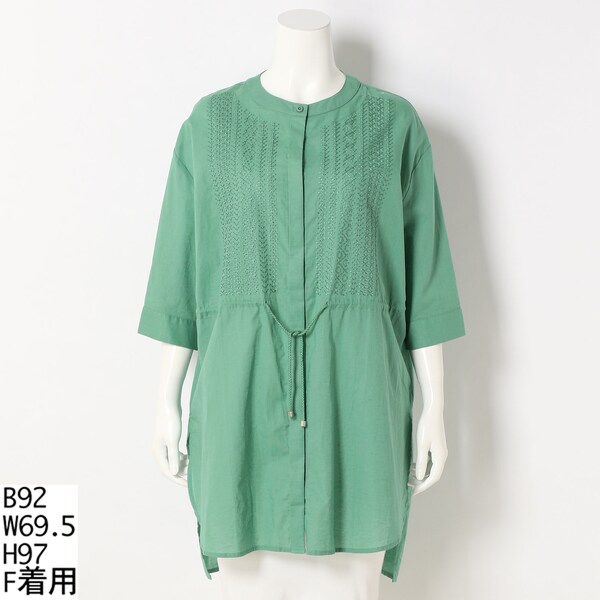 ラ・クープ/オリジナル刺繍ローンブラウスの通販は ラ・クープ/オリジナル刺繍ローンブラウスの通販は