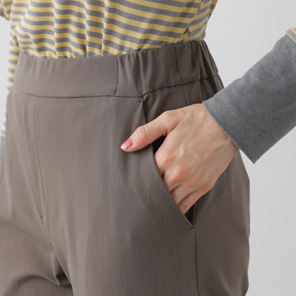 ラ・クープ（LACOUPE）/洗えるストレッチトリコットパンツ ラ・クープ（LACOUPE）/洗えるストレッチトリコットパンツ