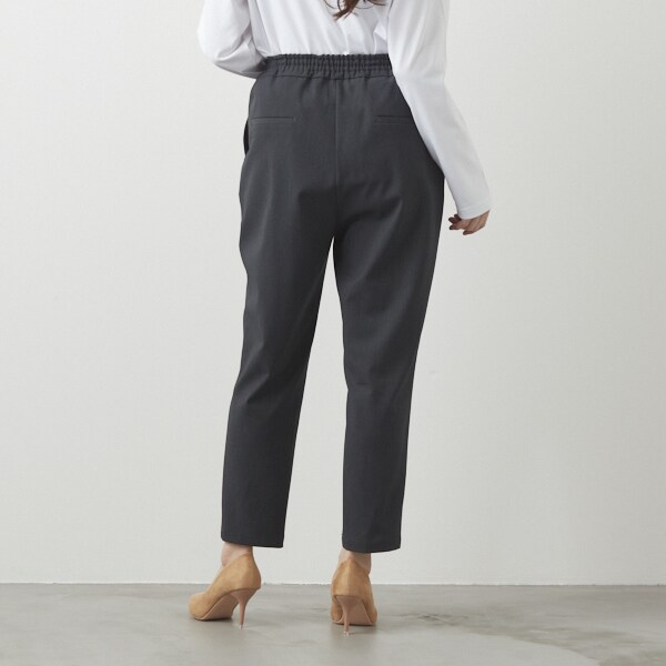 ラ・クープ（LACOUPE）/【洗える】ストレッチ ツイルテーパードパンツ ラ・クープ（LACOUPE）/【 接触冷感 】【ストレッチ】ウォッシャブル