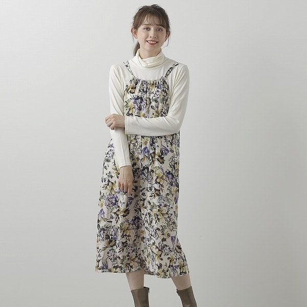 ラ・クープ/イペカジャンパースカート　LL/3L/5L