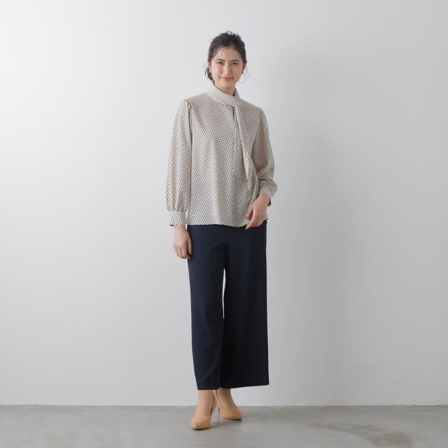 ラ・クープ（LACOUPE）/幾何学柄ボウタイブラウス ラ・クープ（LACOUPE）/幾何学柄ボウタイブラウスの通販はau PAY