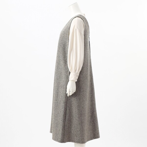 ラ・クープ（LACOUPE）/Vネックジャンパースカート