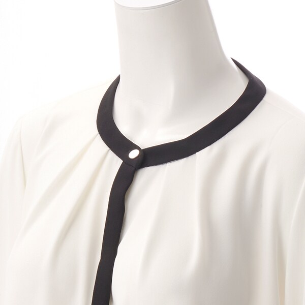 ラ・クープ（LACOUPE）/【洗える】バイカラーブラウスの通販はau PAY