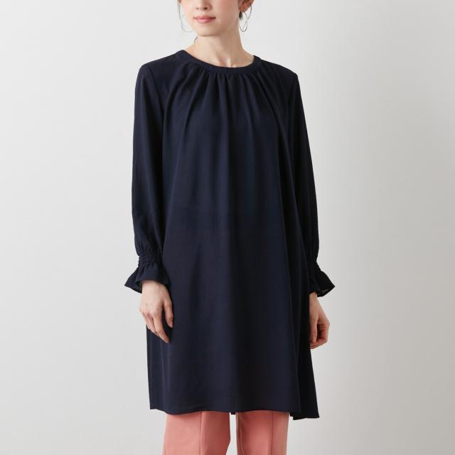 ラ・クープ（LACOUPE）/ギャザーフレアーチュニック