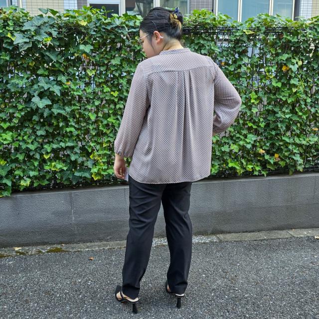 ラ・クープ（LACOUPE）/幾何学柄ブラウス ブラウス