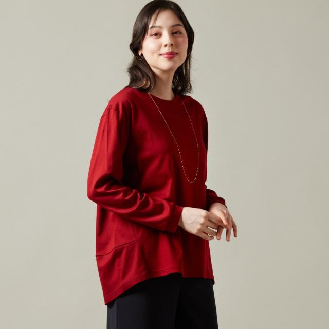 ラ・クープ（LACOUPE）/[ 洗える ] 【 日本製 】バルーン長袖T【LACOUPE】