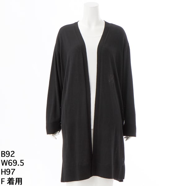 ラ・クープ（LACOUPE）/”A”ロゴニットロングカーデ