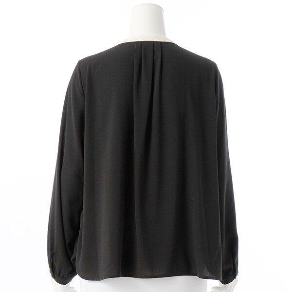 ラ・クープ（LACOUPE）/【洗える】バイカラーシャツブラウスの通販はau