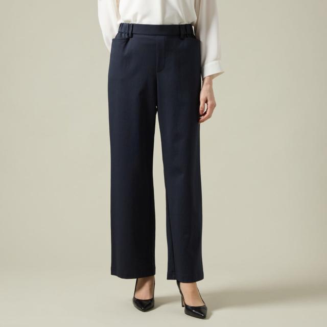 ラ・クープ（LACOUPE）/【洗える／ストレッチ】ストレートパンツ