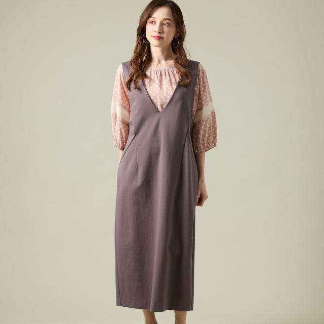 ラ・クープ（LACOUPE）/Vネックジャンスカ