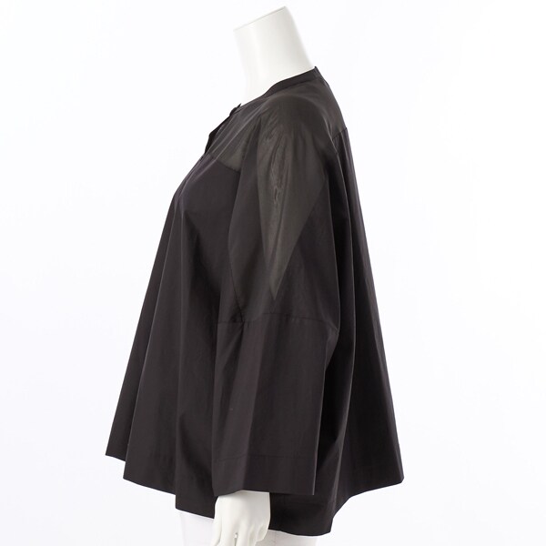 ラ・クープ（LACOUPE）/【洗える】シアードッキングオーバーブラウス