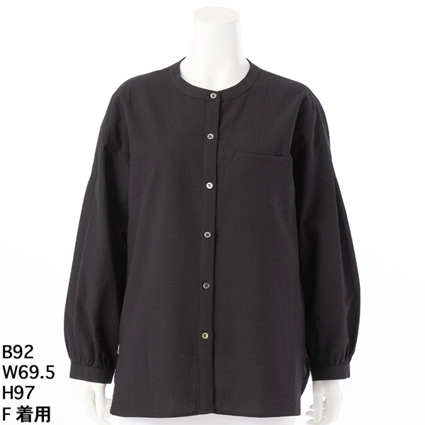 ラ・クープ（LACOUPE）/【洗える】切替ブラウス