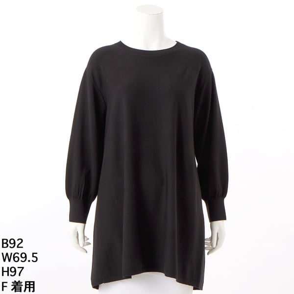 【NEW】ラ・クープ（LACOUPE）/【洗える】バックティアードニット NEW】ラ・クープ（LACOUPE）/【洗える】バックティアードニット ニット