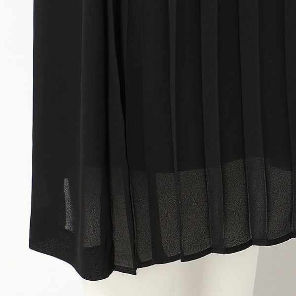 ラ・クープ/【Lから6Lサイズ展開】レースプリーツワンピース