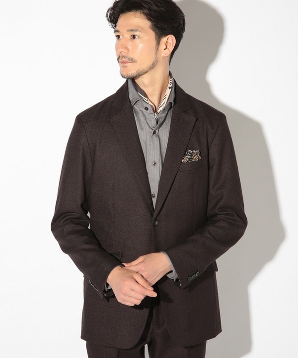 ユニオンステーション（UNION STATION）/T/Rカルゼテーラードジャケット