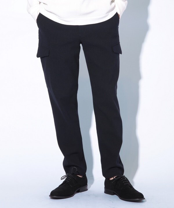 ユニオンステーション（UNION STATION）/メランジストレッチカルゼイージーカーゴパンツ