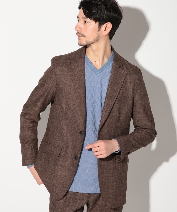 ユニオンステーション（UNION STATION）/バーズアイテーラードジャケット