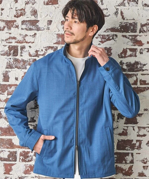 ユニオンステーション（UNION STATION）/ポリエステルカチオンスタンドカラーブルゾン