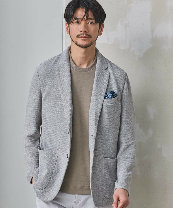 ユニオンステーション（UNION STATION）/ラッセル調ジャガードジャケット