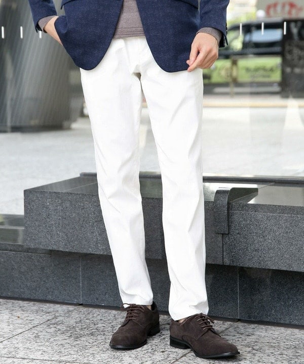 ユニオンステーション（UNION STATION）/ハイパーストレッチヘリンボンパンツ【大きいサイズ対応(3L，4L) S~4L展開】