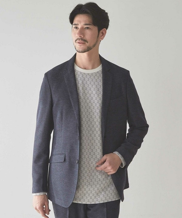 ユニオンステーション（UNION STATION）/カラミ織りテーラードジャケット