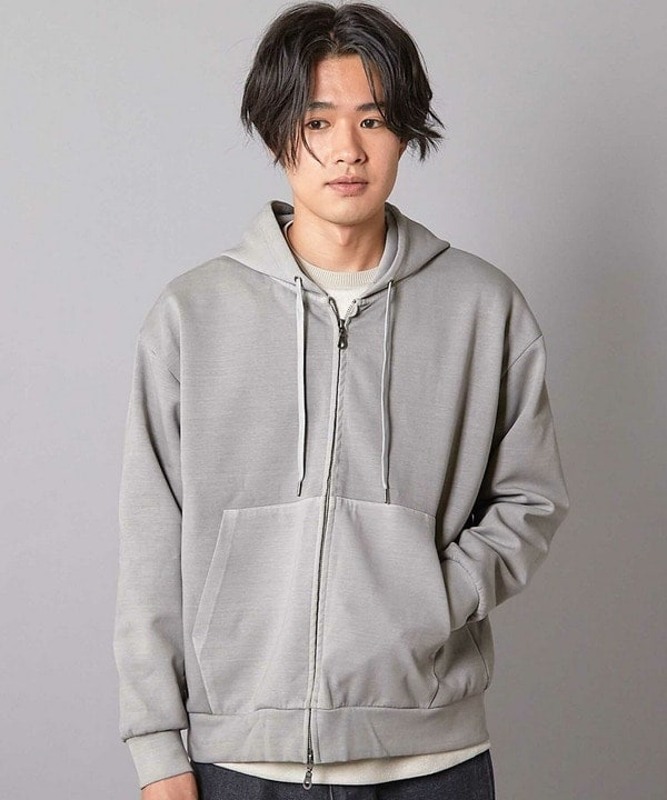 ユニオンステーション（UNION STATION）/フェードポンチジップ ショート丈  ジップパーカー