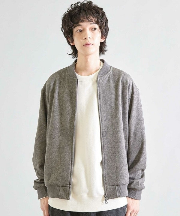 ユニオンステーション（UNION STATION）/フェイクスエードポンチ エンボスMA−1