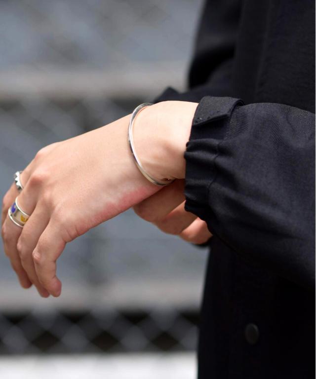 LIONHEART シルバーバングル　フィロ　シルバー925 リムバングル/シルバー925 | ライオンハート(LION HEART)公式