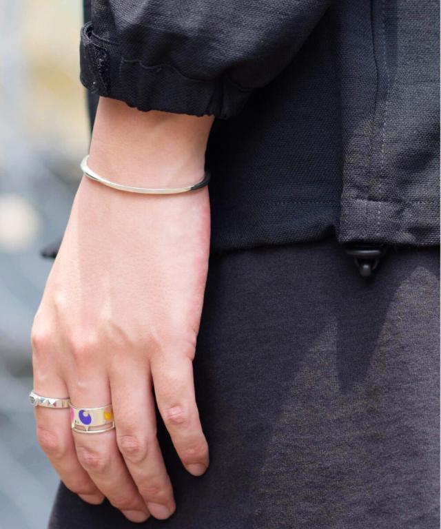 LIONHEART シルバーバングル　フィロ　シルバー925 for Gift”スリムバングル（フィロ）/シルバー925 | ライオン