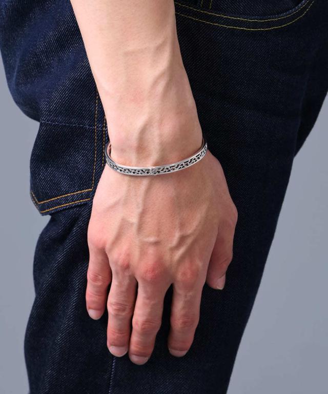 ライオンハート（LION HEART）/LH HOWL アラベスクバングル/シルバー925